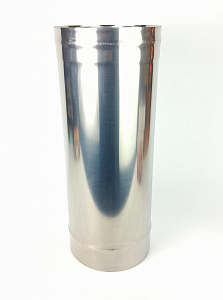 (GS) Труба-термо 0,5м, 115х200, AISI 430/430, 0,8мм/0,5мм, (К)