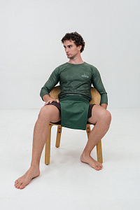 Килт муж софт, цвет зеленый+коричневый, Полиэстер 100%, р-р XL-XXL