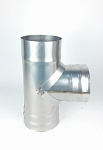 (GS) Тройник 90*, 120, AISI 430/0,5мм, h=300мм