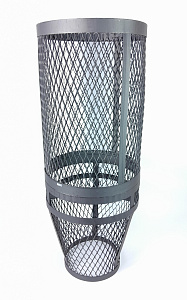 Сетка на трубу AVANGARD 25 Круглая под шибер 115 300*780