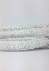 Шнур керамический армированный плетёный d 12мм (бухта 10кг/70м)