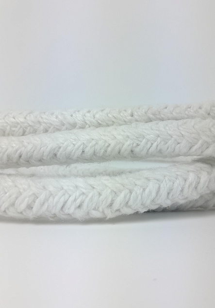 Шнур керамический армированный плетёный d 12мм (бухта 10кг/70м)