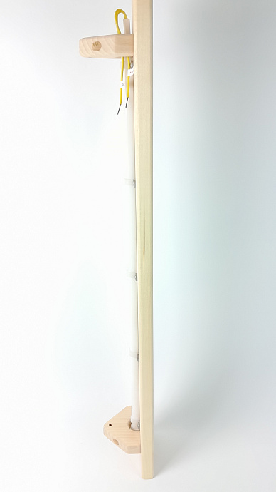 Светильник Woodson угловой со светодиодной лентой, липа (24V)