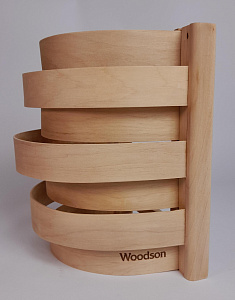 Абажур Woodson S3 прямой "Компакт", ольха