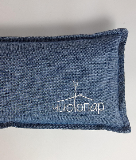 Подушка Чистопар под голову 50*20 синий