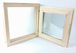 Оконный блок 400*400 (липа)